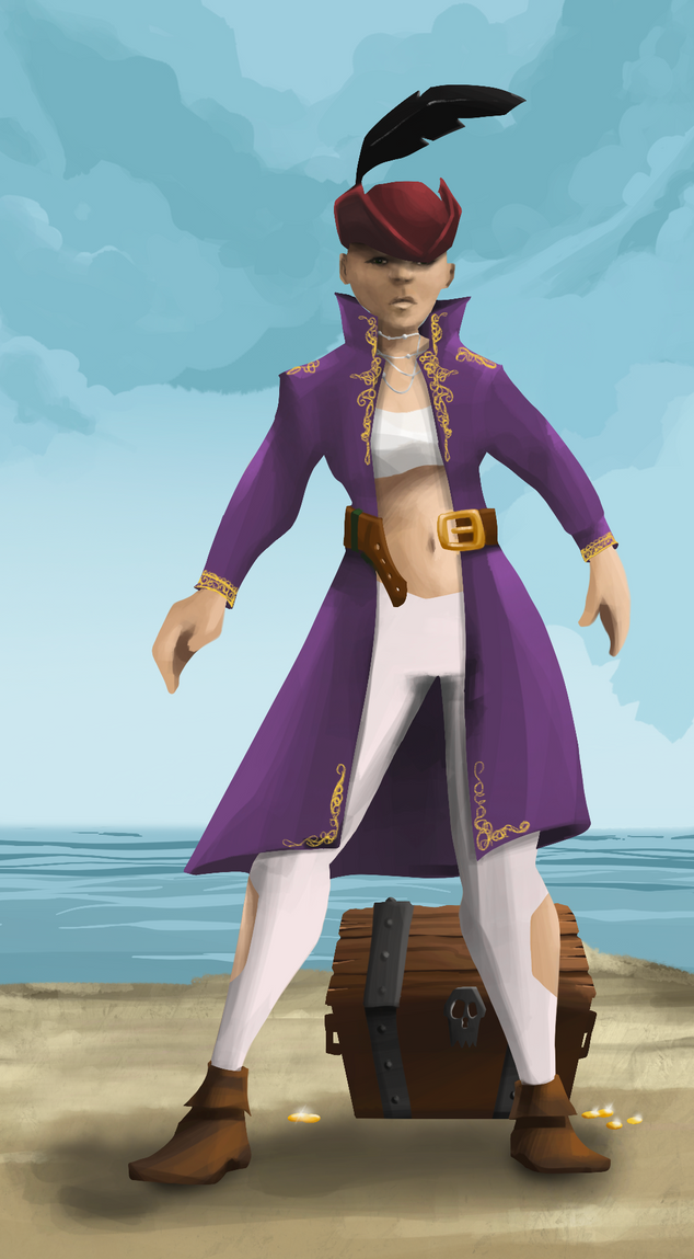 AlgoSeas Pirate #14376 NFT on Algorand