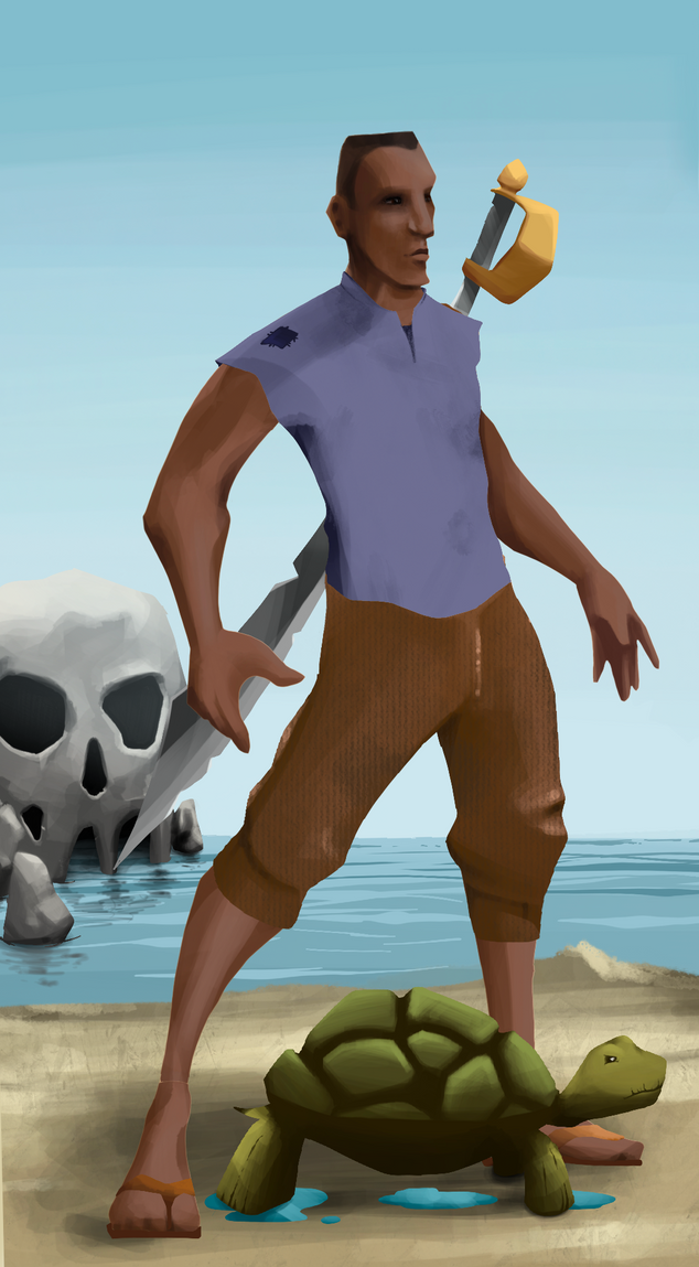 AlgoSeas Pirate #14379 NFT on Algorand