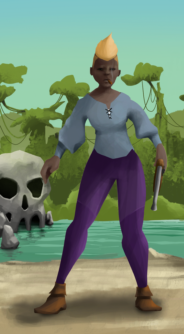 AlgoSeas Pirate #14386 NFT on Algorand