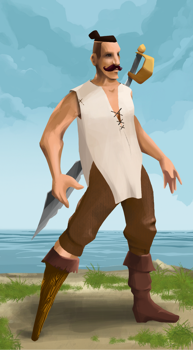 AlgoSeas Pirate #14417 NFT on Algorand