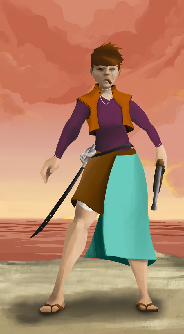 AlgoSeas Pirate #14433 NFT on Algorand