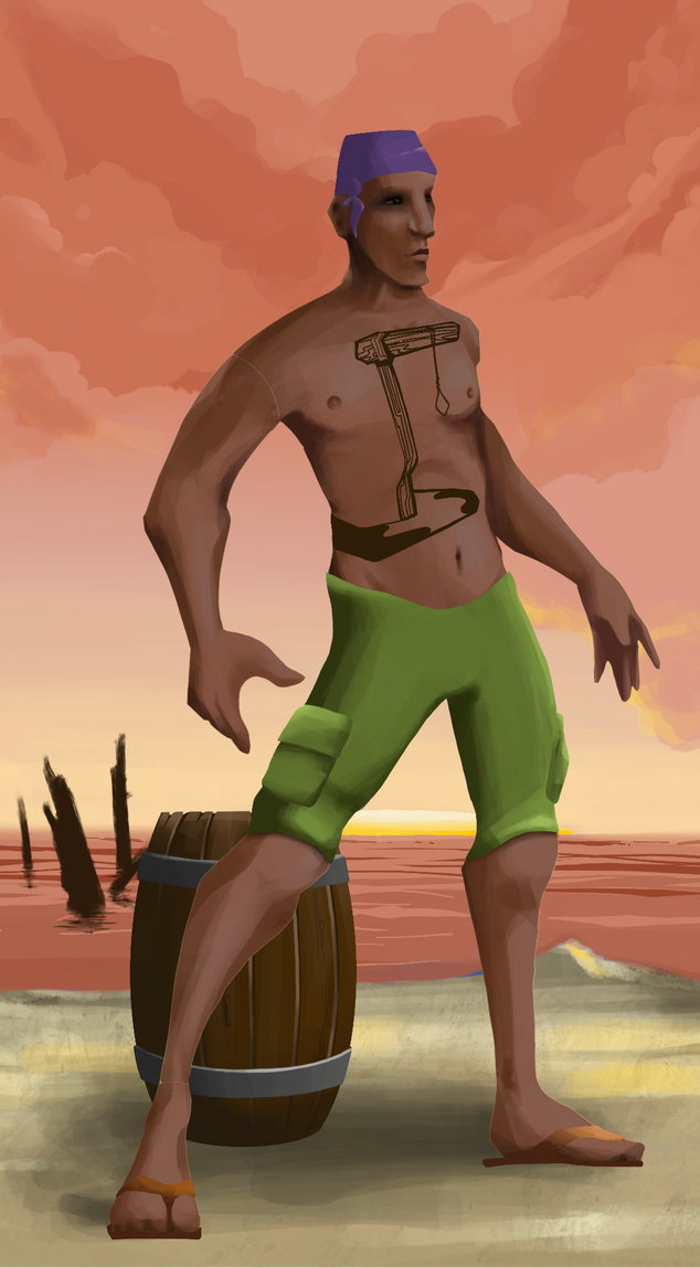 AlgoSeas Pirate #14461 NFT on Algorand