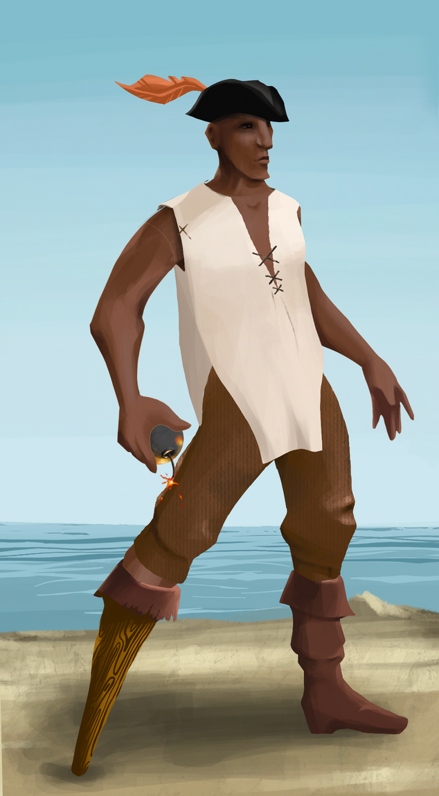 AlgoSeas Pirate #14469 NFT on Algorand