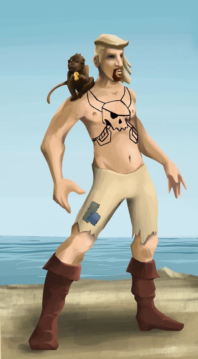 AlgoSeas Pirate #14487 NFT on Algorand