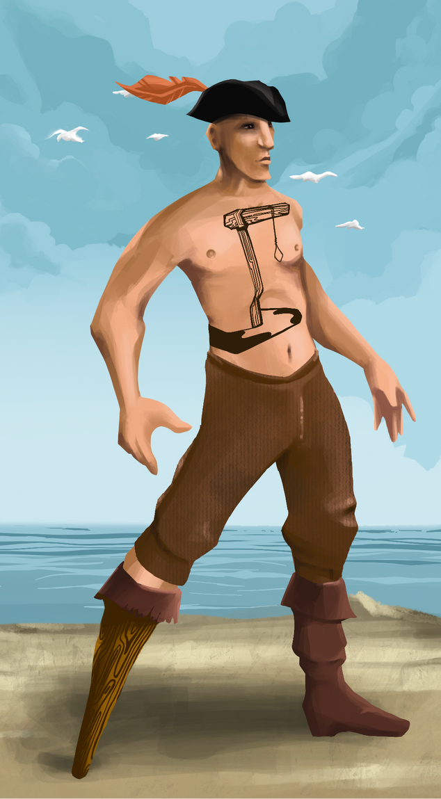 AlgoSeas Pirate #14494 NFT on Algorand