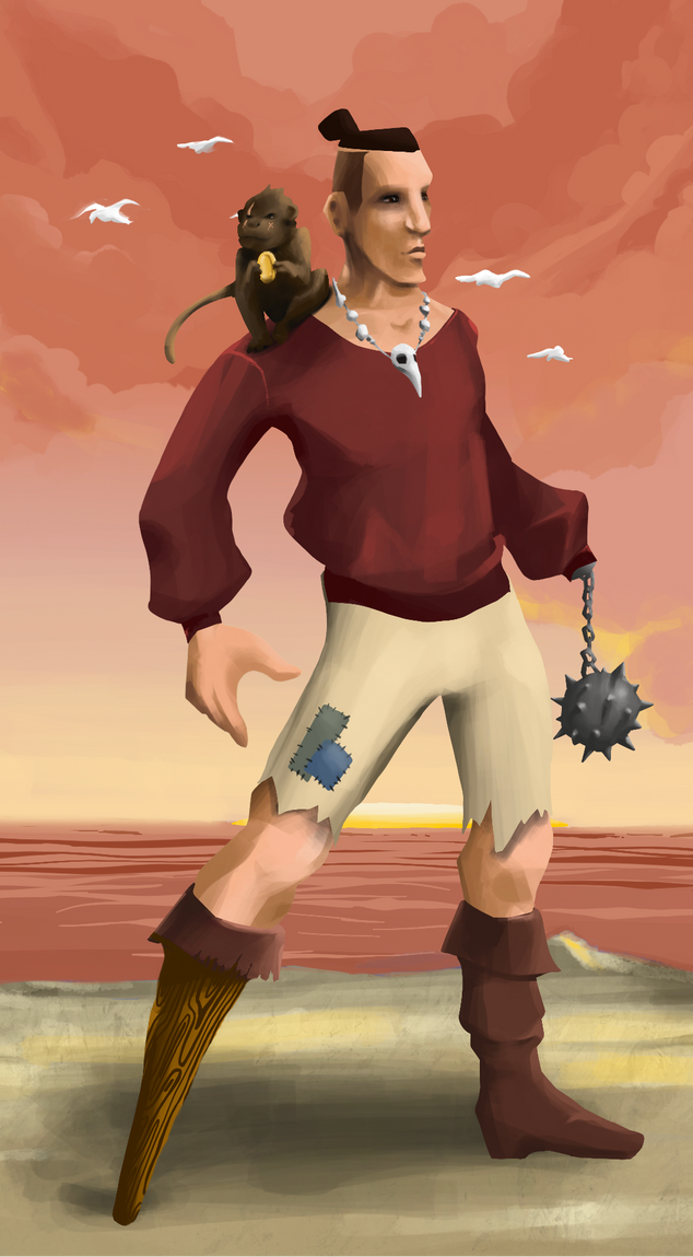 AlgoSeas Pirate #14507 NFT on Algorand