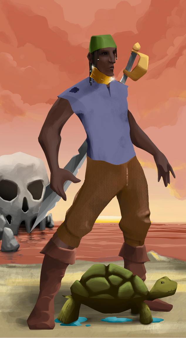 AlgoSeas Pirate #14511 NFT on Algorand