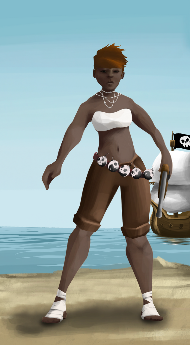 AlgoSeas Pirate #14512 NFT on Algorand