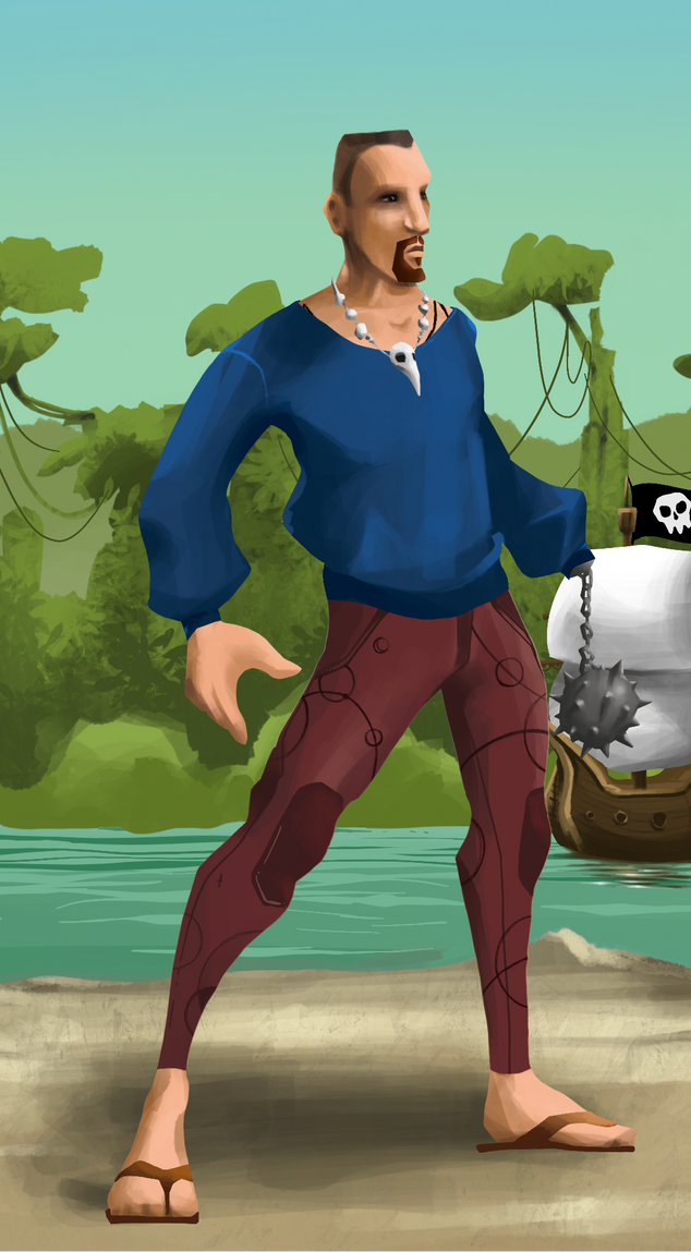 AlgoSeas Pirate #14560 NFT on Algorand