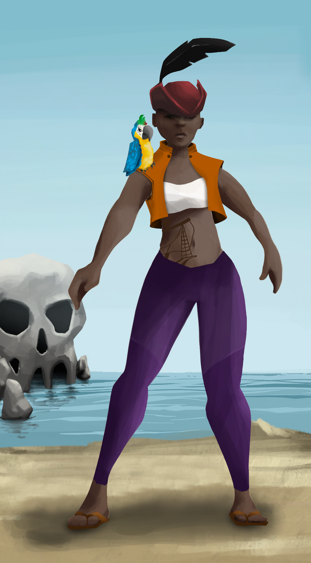 AlgoSeas Pirate #14564 NFT on Algorand