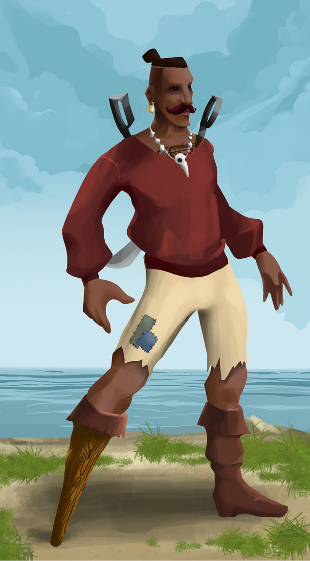 AlgoSeas Pirate #14580 NFT on Algorand