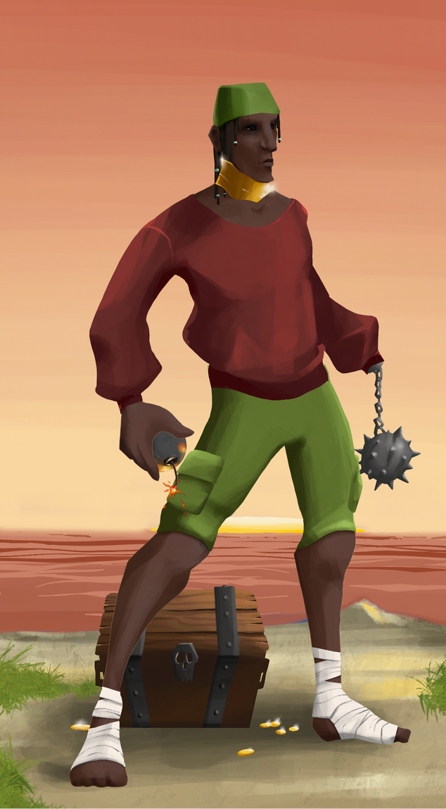 AlgoSeas Pirate #14581 NFT on Algorand