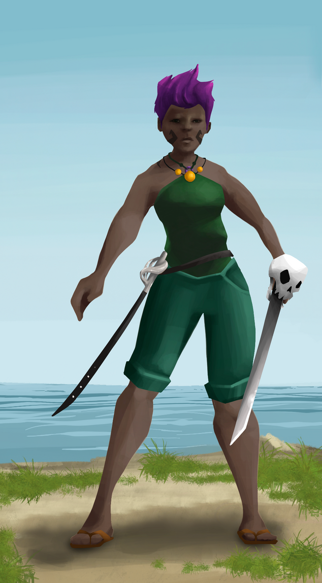 AlgoSeas Pirate #14589 NFT on Algorand