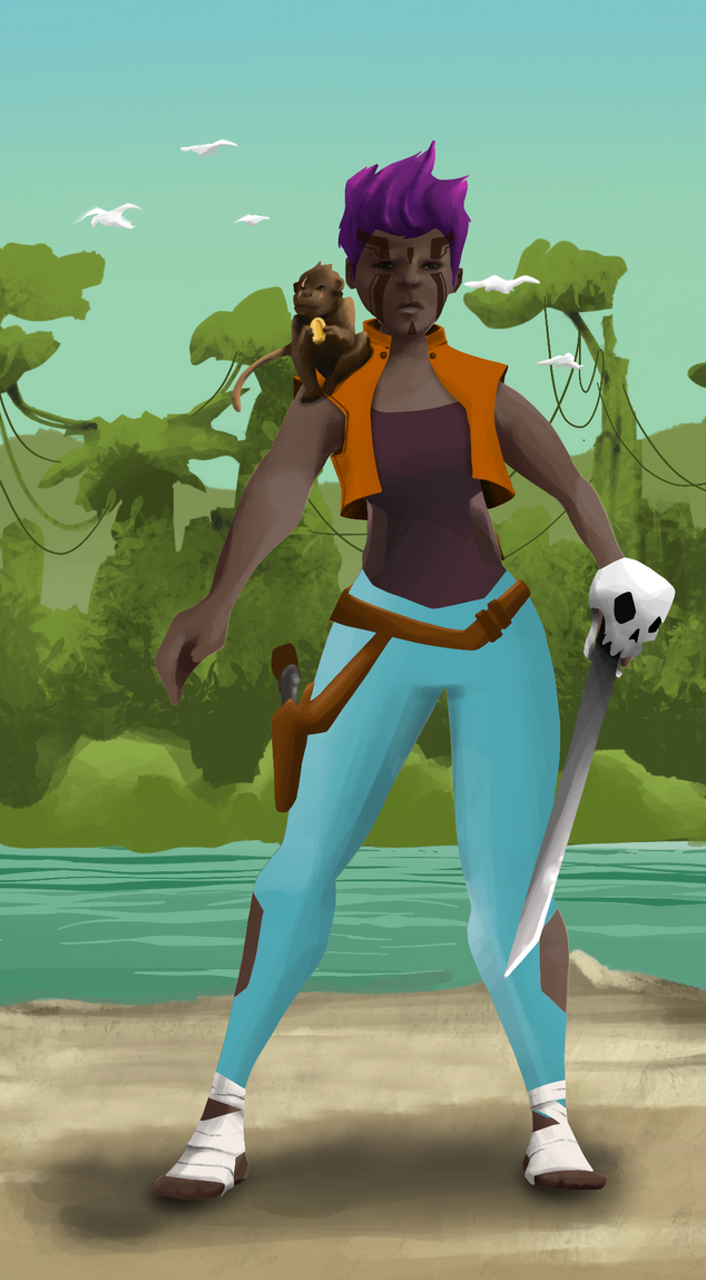 AlgoSeas Pirate #14595 NFT on Algorand