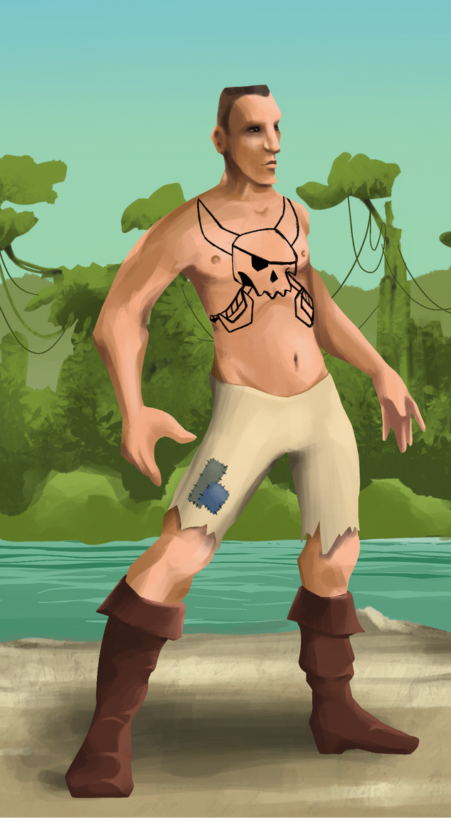 AlgoSeas Pirate #14634 NFT on Algorand