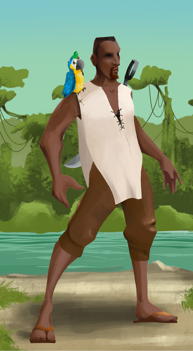 AlgoSeas Pirate #14653 NFT on Algorand