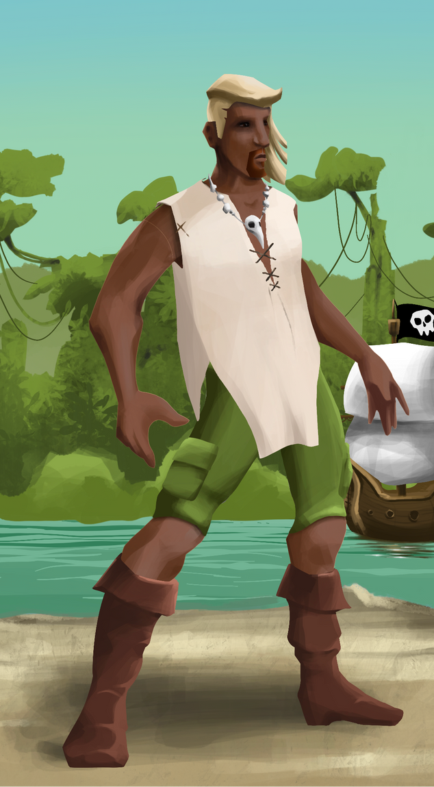 AlgoSeas Pirate #14657 NFT on Algorand