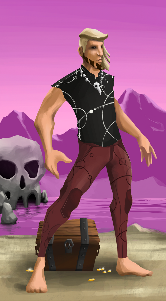 AlgoSeas Pirate #14664 NFT on Algorand