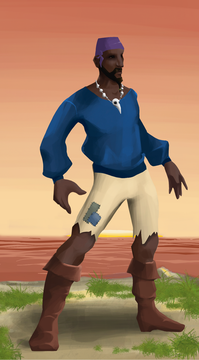 AlgoSeas Pirate #14666 NFT on Algorand