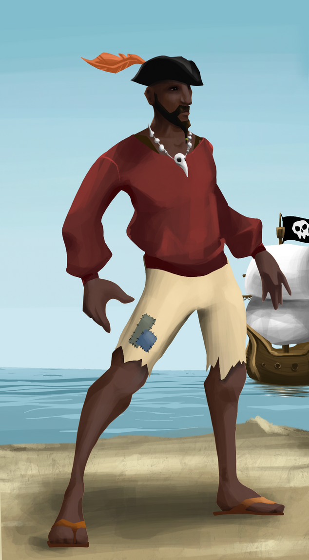 AlgoSeas Pirate #14668 NFT on Algorand