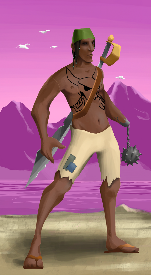 AlgoSeas Pirate #14670 NFT on Algorand