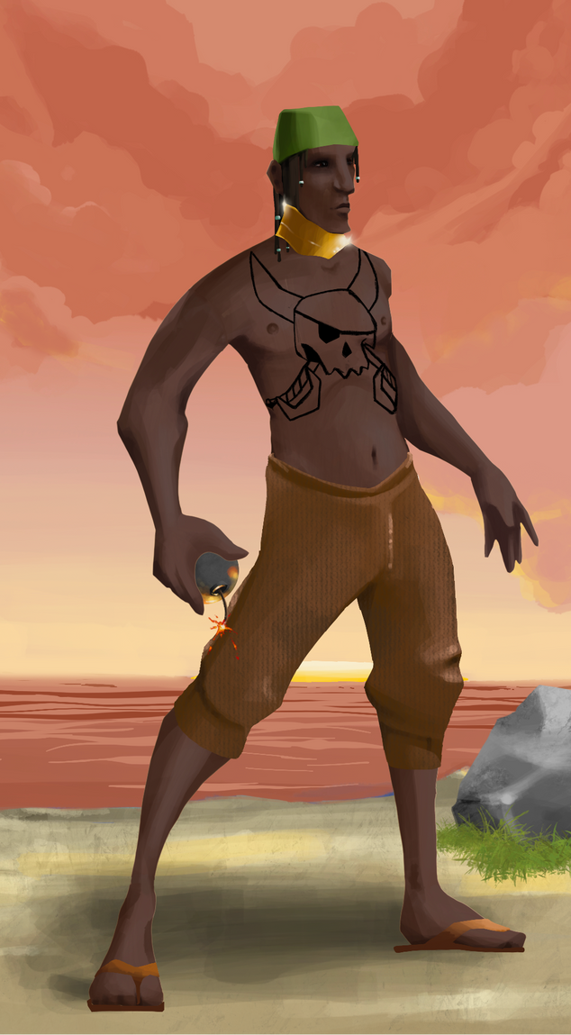 AlgoSeas Pirate #14671 NFT on Algorand