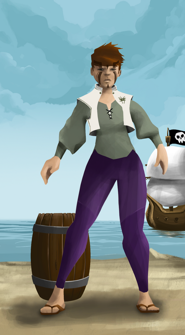 AlgoSeas Pirate #14689 NFT on Algorand