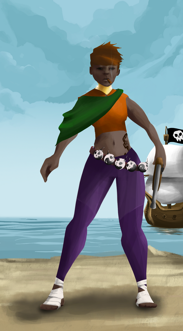 AlgoSeas Pirate #14690 NFT on Algorand