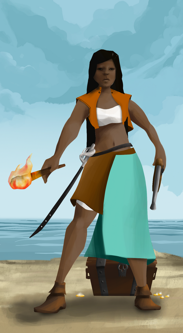 AlgoSeas Pirate #14708 NFT on Algorand