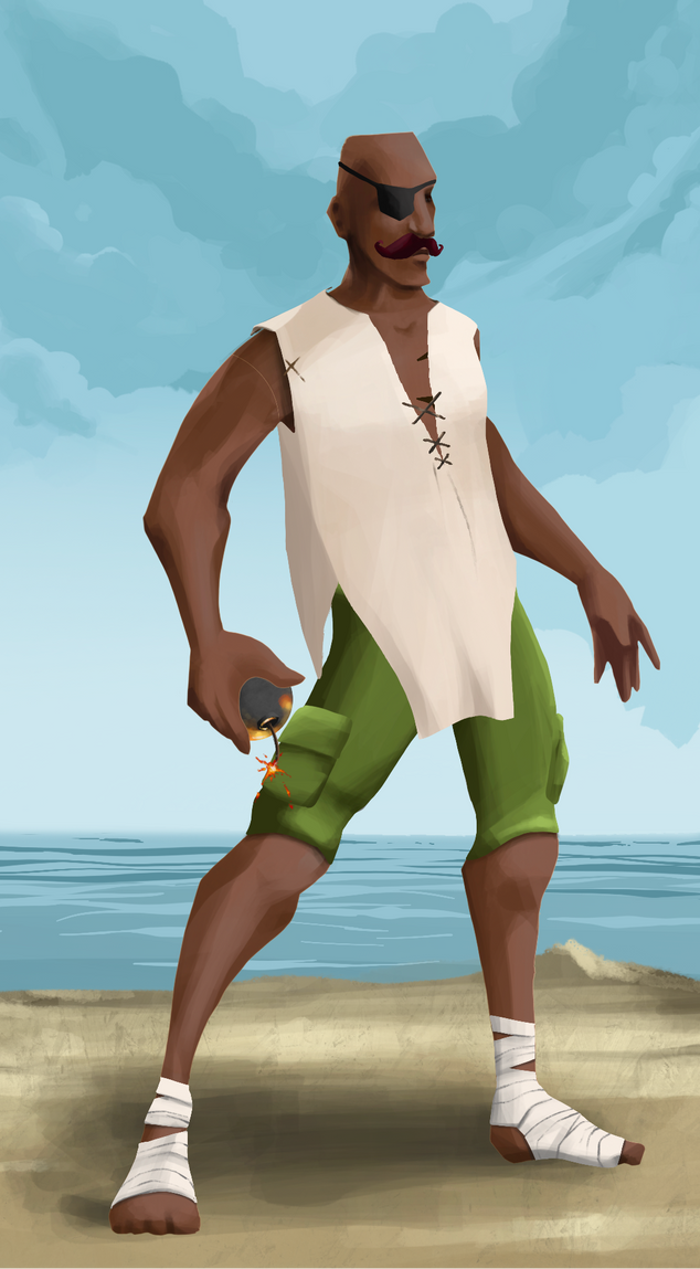 AlgoSeas Pirate #14717 NFT on Algorand