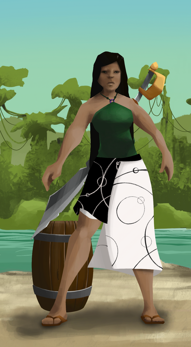 AlgoSeas Pirate #14729 NFT on Algorand