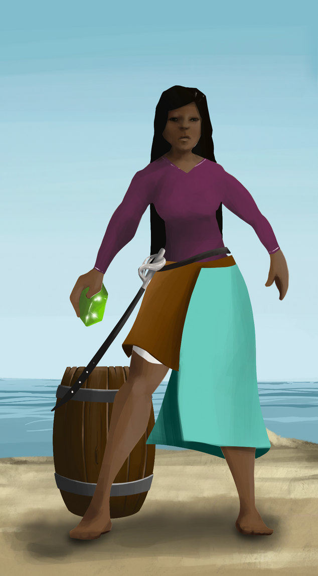 AlgoSeas Pirate #14732 NFT on Algorand