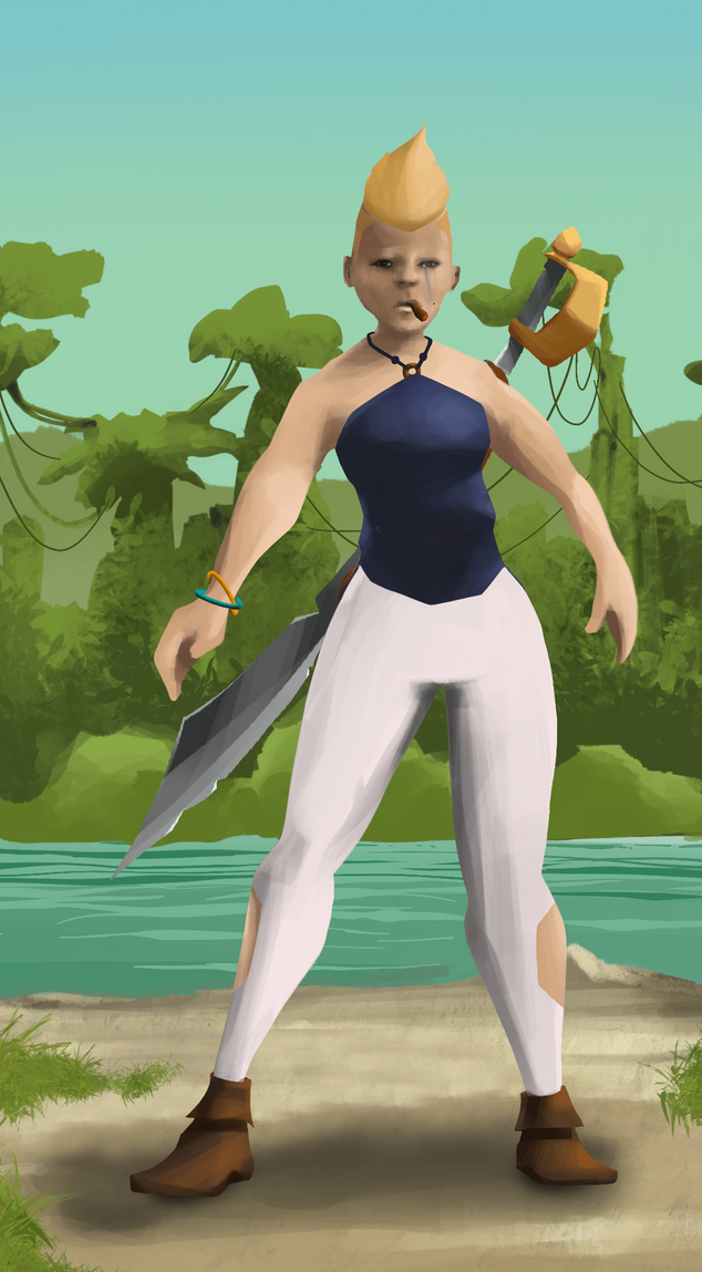 AlgoSeas Pirate #14735 NFT on Algorand