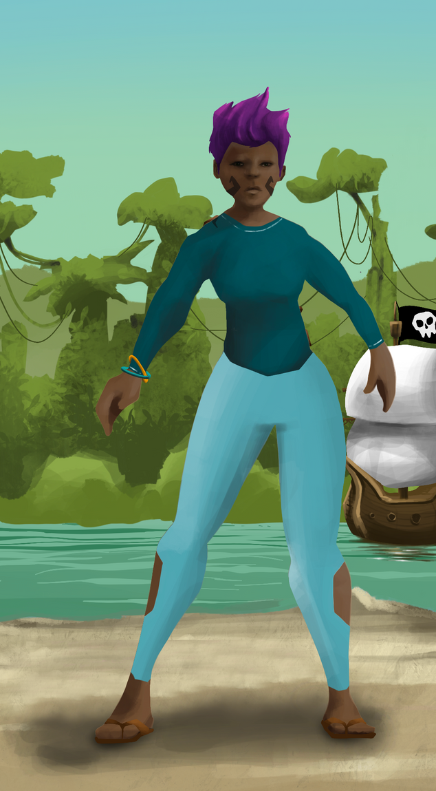 AlgoSeas Pirate #14793 NFT on Algorand