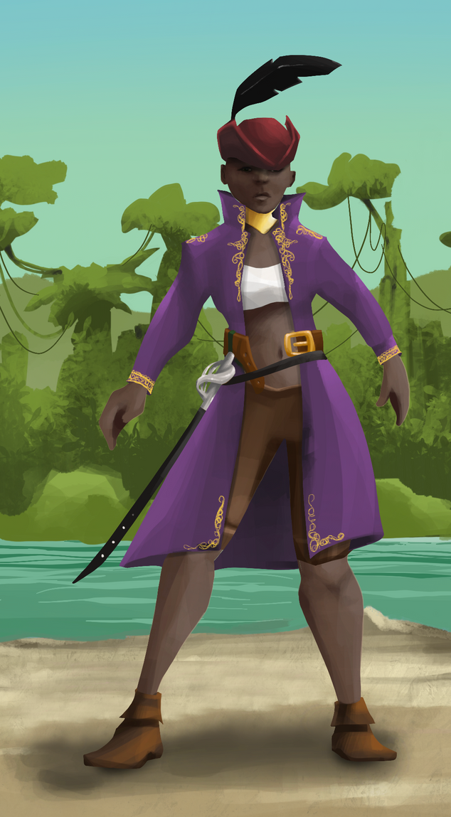 AlgoSeas Pirate #14796 NFT on Algorand