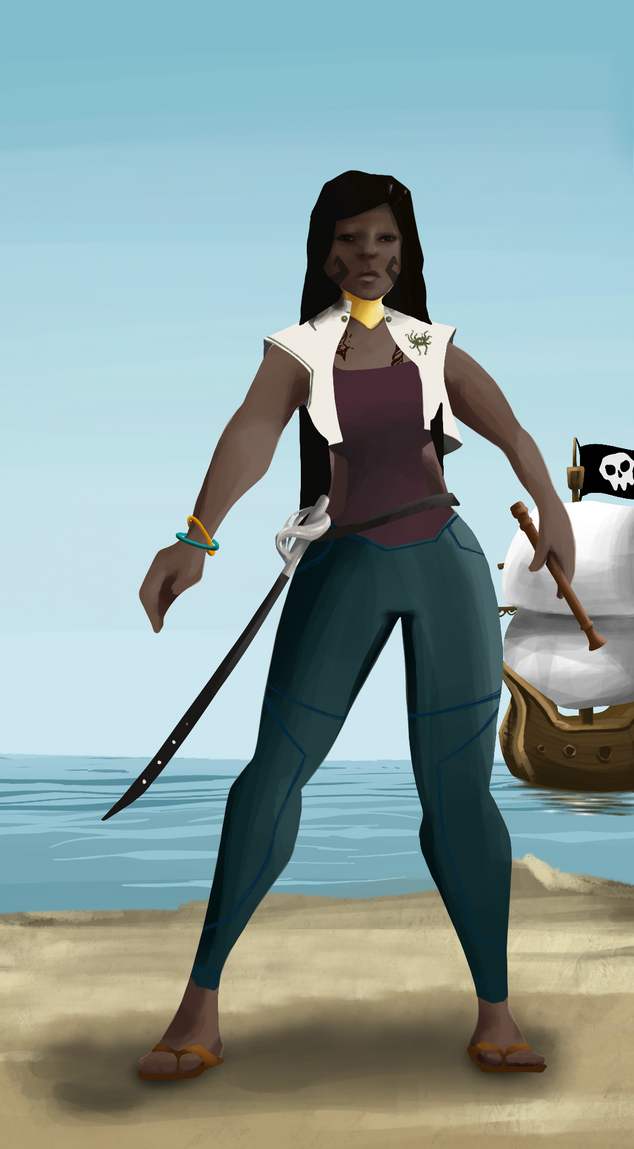 AlgoSeas Pirate #14799 NFT on Algorand