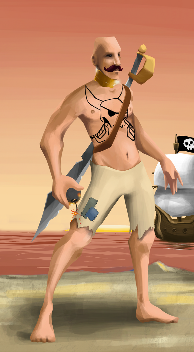 AlgoSeas Pirate #14812 NFT on Algorand