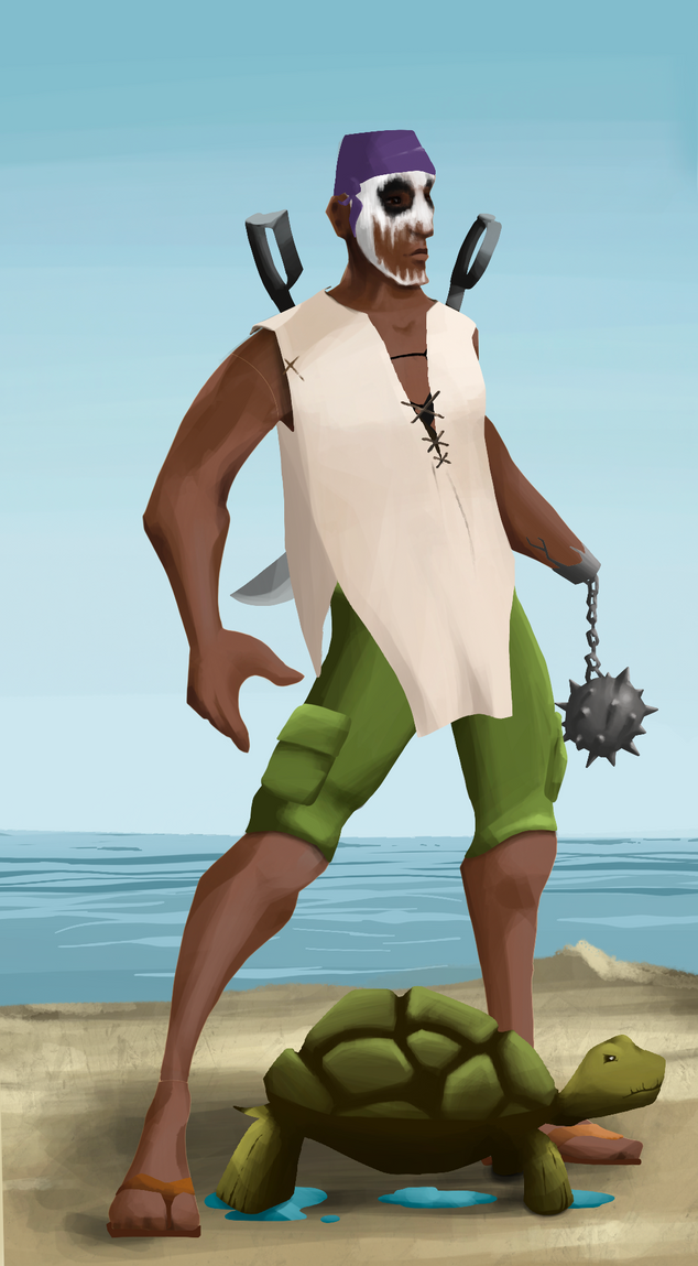 AlgoSeas Pirate #14828 NFT on Algorand