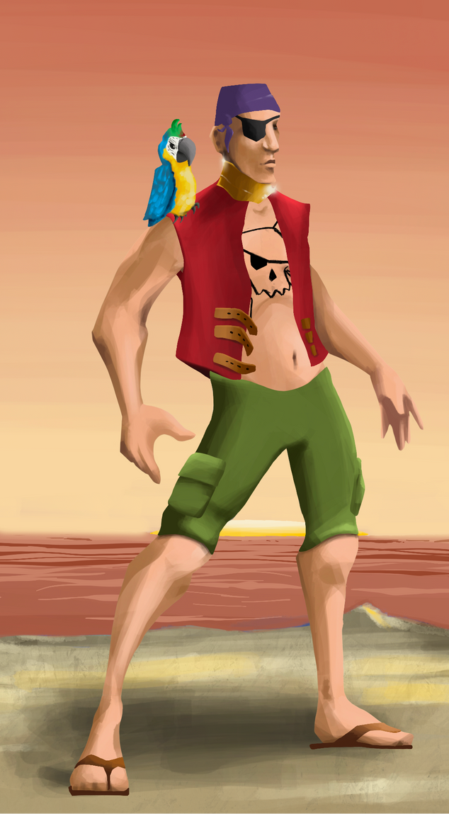 AlgoSeas Pirate #14829 NFT on Algorand