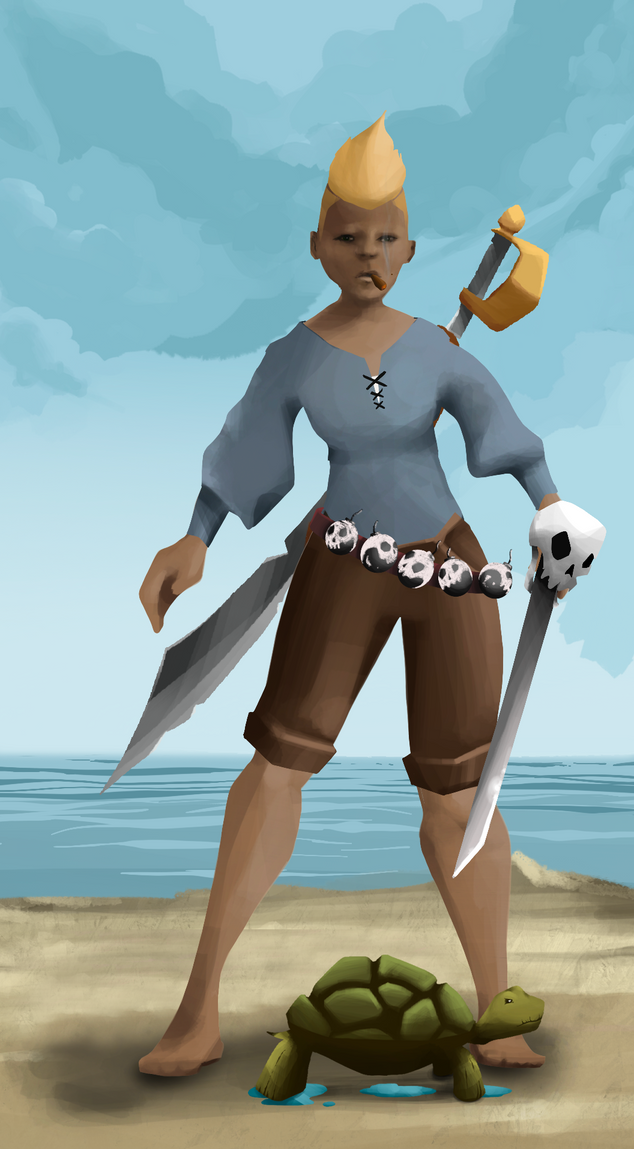 AlgoSeas Pirate #14848 NFT on Algorand