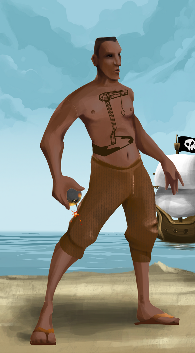 AlgoSeas Pirate #14849 NFT on Algorand