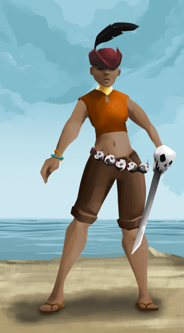 AlgoSeas Pirate #14850 NFT on Algorand