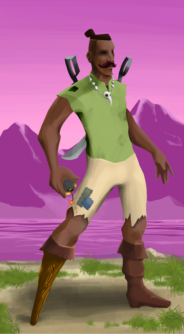 AlgoSeas Pirate #14852 NFT on Algorand