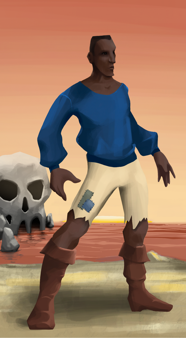 AlgoSeas Pirate #14854 NFT on Algorand