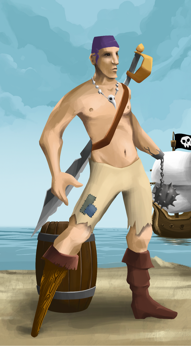 AlgoSeas Pirate #14878 NFT on Algorand