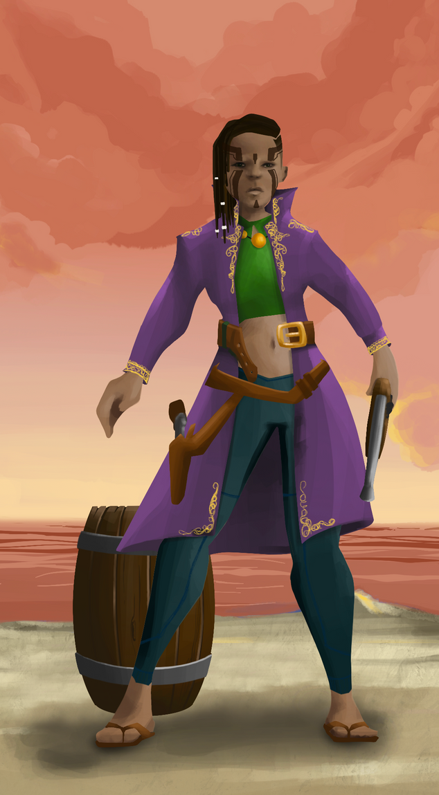 AlgoSeas Pirate #14883 NFT on Algorand