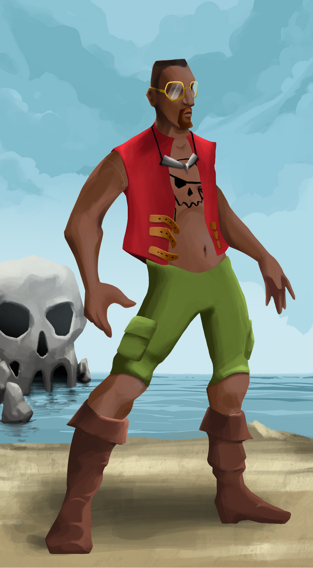 AlgoSeas Pirate #14887 NFT on Algorand