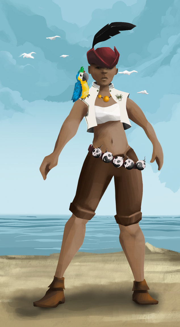 AlgoSeas Pirate #14895 NFT on Algorand