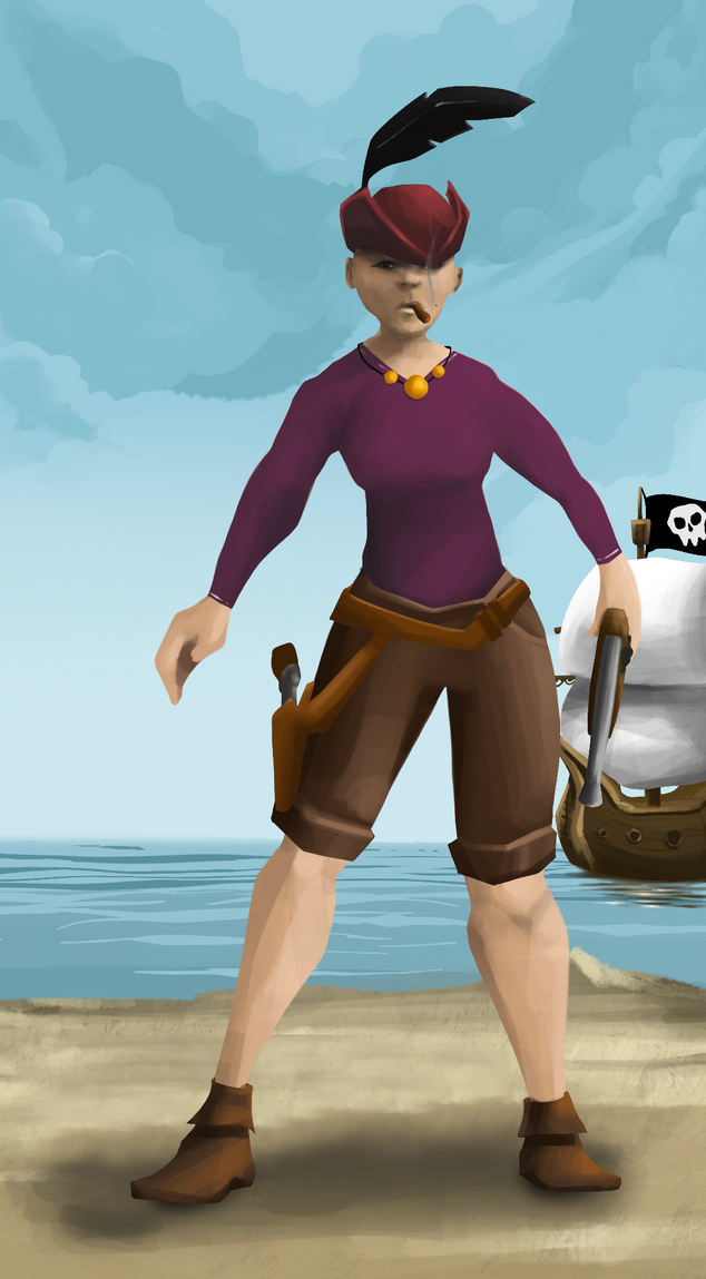 AlgoSeas Pirate #14911 NFT on Algorand