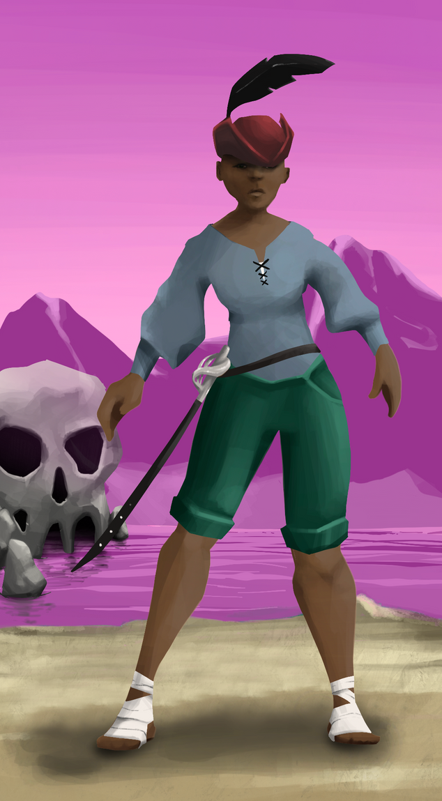 AlgoSeas Pirate #14919 NFT on Algorand